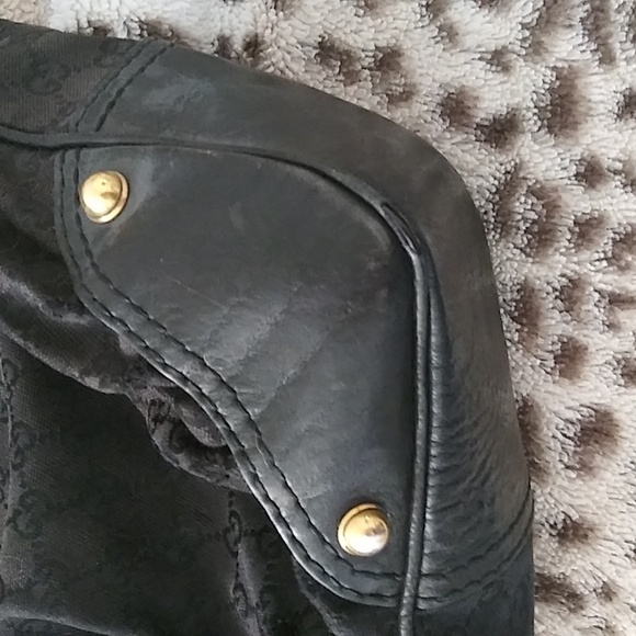 🔥SALE🔥💯Auth Gucci Jockey hobo bag. - Picture 13 of 16